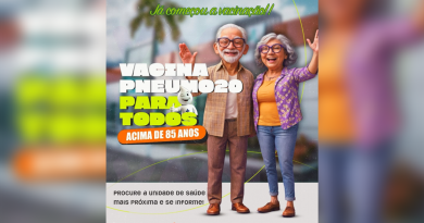 Guapimirim inicia imunização com a vacina Pneumo 20 em idosos