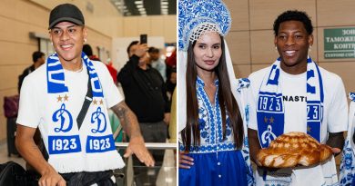 Dínamo de Moscou explica reprovações de Plata e Matheus Martins