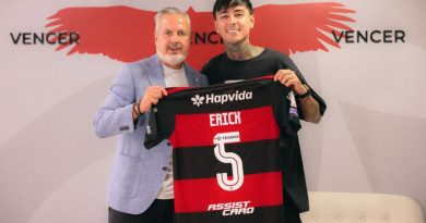 Flamengo oficializa renovação do contrato de Pulgar