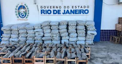 Mais 500 kg de maconha são apreendidos em perseguição na Dutra