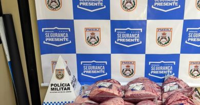 Adolescente é apreendida com 22 peças de picanha em Nova Iguaçu