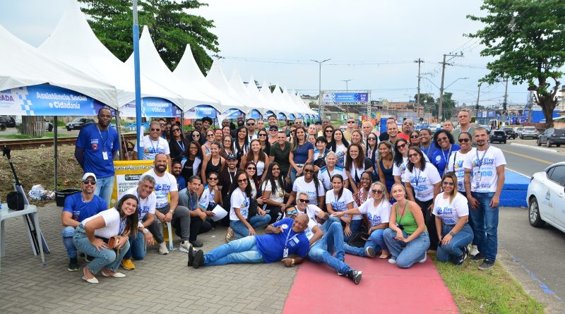 Belford Roxo: Ação Social Integrada movimenta Avenida Nunes Sampaio com diversos serviços gratuitos na região do novo CQV em Andrade Araújo