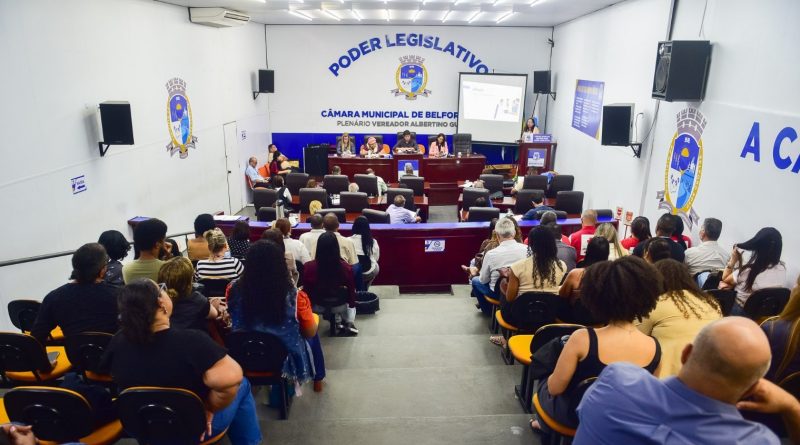 Saúde de Belford Roxo apresenta ações do segundo quadrimestre em audiência pública na Câmara Municipal
