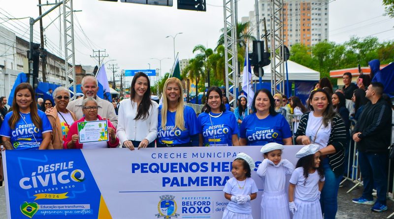 Belford Roxo encerra oficialmente os desfiles da Semana da Pátria