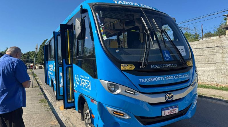 Tarifa Zero amplia atendimento em Japeri com nova linha no bairro Santa Terezinha