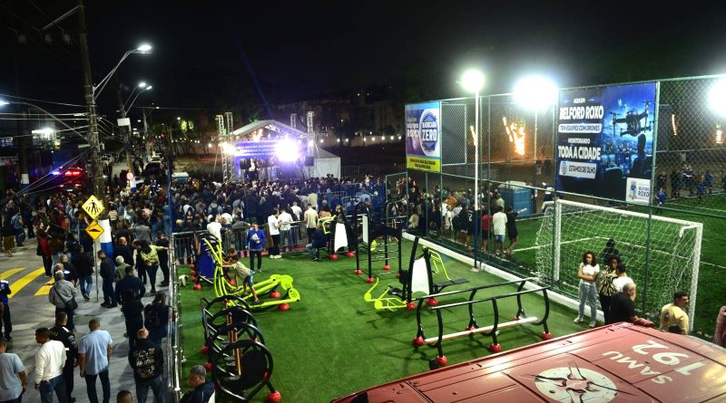 Prefeita de Belford Roxo Mariana Canella inaugura o Parque Municipal Casemiro Meirelles e uma grande área de lazer na Vila Dagmar