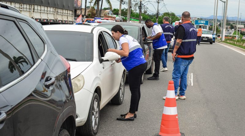 Itaboraí promove ação integrada de conscientização no trânsito