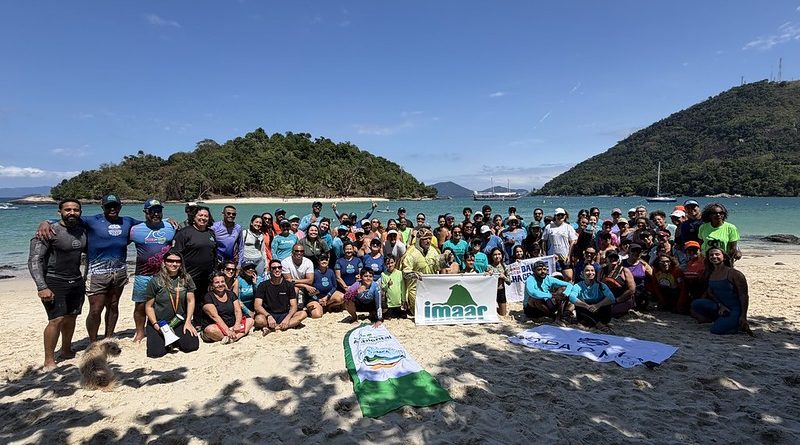 Angra dos Reis: IMAAR promove primeiro “Cataguás em Ação – Remada e Limpeza de Praia”