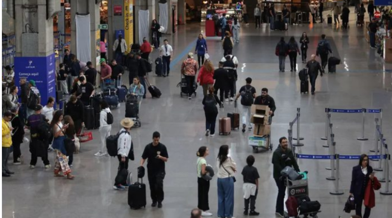 Aviação civil brasileira movimentou 11,5 milhões de passageiros em agosto