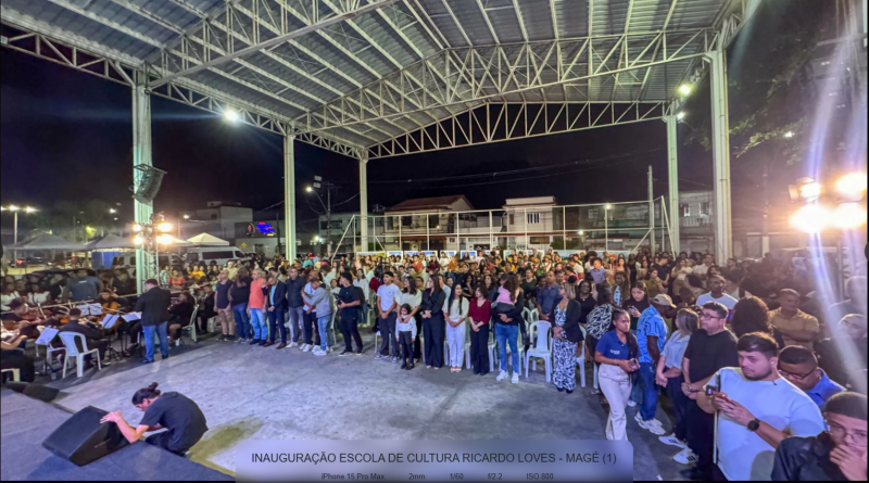 Magé: Escola de Cultura Ricardo Loves é inaugurada em Fragoso