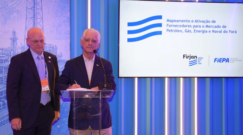 Firjan marca presença na abertura da ROG.e 2026 e firma parceria técnica com a Fiepa