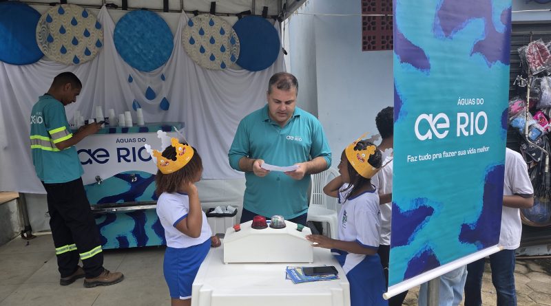 Estudantes da rede pública de Miracema visitam Estação de Tratamento de Esgoto da Águas do Rio