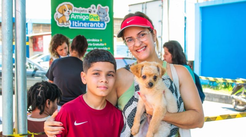 Dia D em Meriti vacina mais de 20 mil cães e gatos contra a raiva