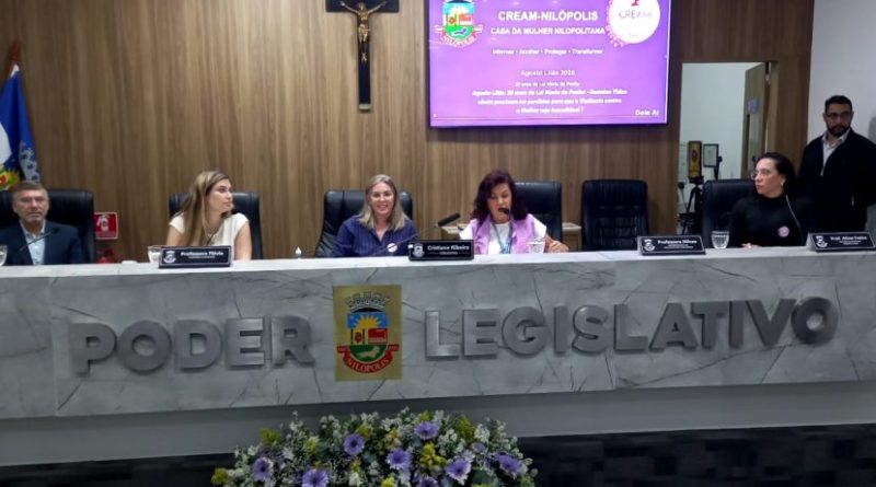 Casa da Mulher Nilopolitana encerra Agosto Lilás com seminário sobre os 20 anos da Lei Maria da Penha
