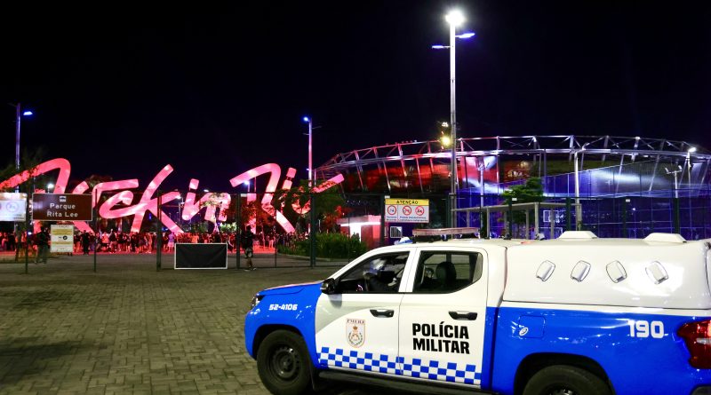 Atuação integrada das forças de segurança do Estado reduz em quase 20% o número de registros nos sete dias do Rock in Rio