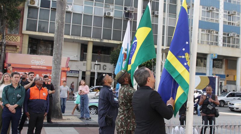 Ato cívico marca abertura das comemorações da Independência do Brasil em Campos