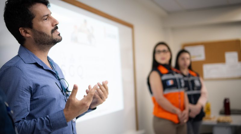 Itaboraí capacita enfermeiros em novo sistema de gestão em qualidade de saúde.