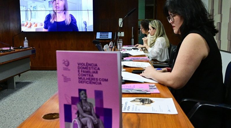 Pesquisa do DataSenado revela violência contra 38% das mulheres com deficiência   Fonte: Agência Senado