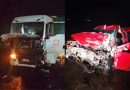 Três homens morrem após acidente grave entre carro e carreta na BR-158 em Três Lagoas