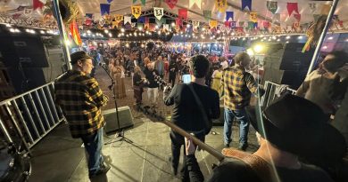 Arraiá de Maromba fecha fim de semana de música e praça cheia na Serra de Itatiaia