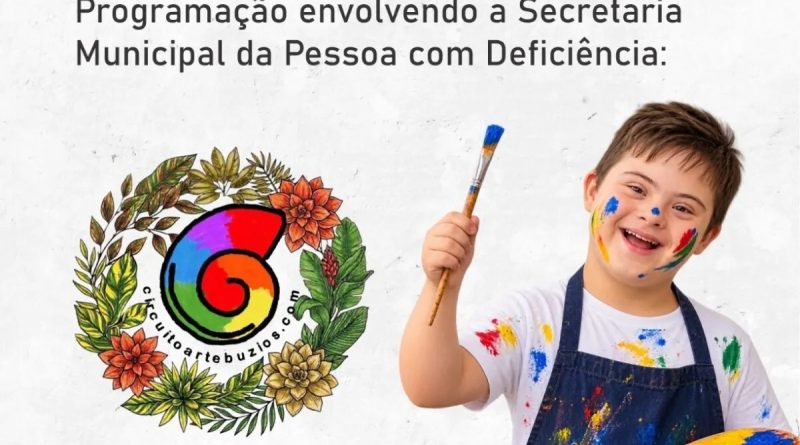 Secretaria da Pessoa com Deficiência participa do Circuito Arte Búzios com ações de inclusão