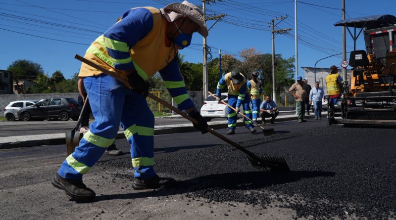 São Gonçalo: Guaxindiba, no trecho final do MUVI, começa a receber pavimentação