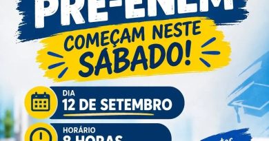Aulas do Pré-ENEM começam neste sábado em Búzios