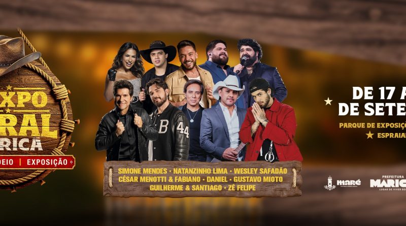 Maricá recebe artistas renomados do sertanejo e do piseiro na 1ª Expo Rural da cidade