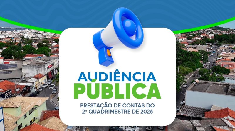 Prefeitura de São Pedro da Aldeia apresenta prestação de contas do 2º quadrimestre de 2026&nbsp;no dia 30 de setembro
