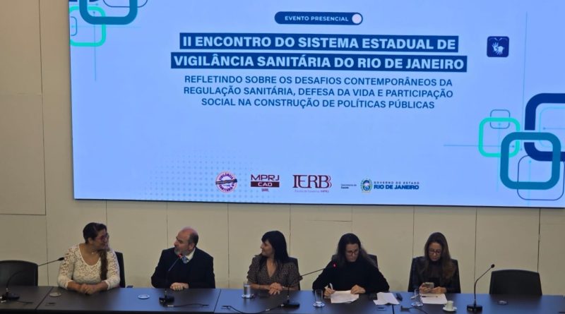 Rio das Ostras participa do II Encontro do Sistema Estadual de Vigilância Sanitária