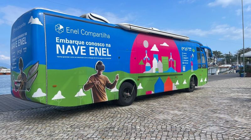 Enel Rio leva Nave Enel e dá dicas de consumo consciente a moradores de Itaboraí, Saquarema e São Gonçalo