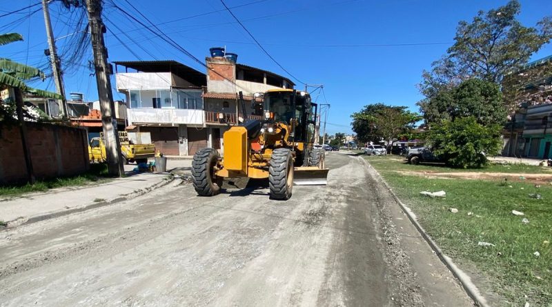 Rio das Ostras intensifica ações de recapeamento e manutenção viária