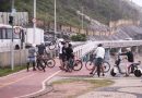 Ciclistas desobedecem interdição e invadem Ciclovia Tim Maia