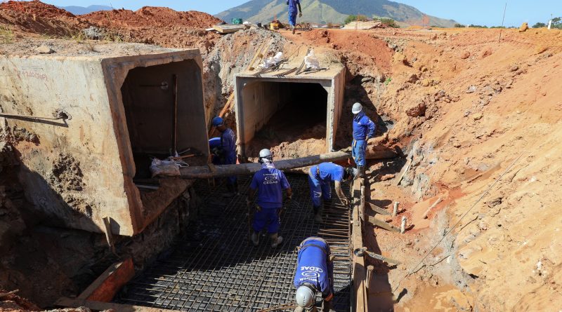 Cedae inicia obra da Estação de Tratamento de Água Novo Guandu