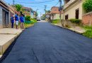 Belford Roxo: Secretaria Municipal de Ação Comunitária realiza aplicação de novo asfalto em ruas do bairro Maringá