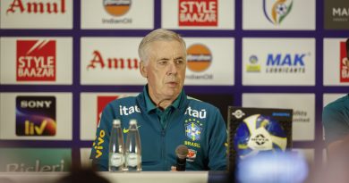 Ancelotti pede ‘alegria’ ao Brasil no amistoso com a Índia