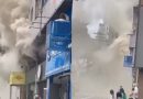 Princípio de incêndio causa coluna de fumaça em Copacabana