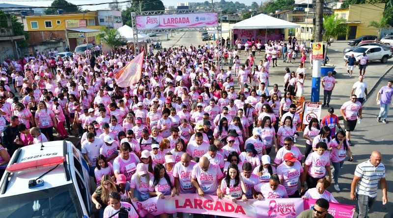 Caminhada e ação social marcam ações da Prefeitura no Outubro Rosa