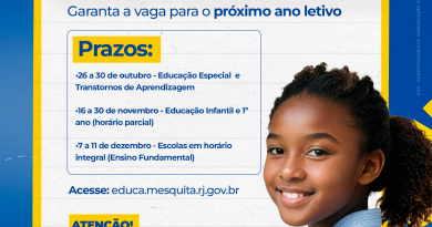 Pré-matrícula 2027: Mesquita divulga prazos e orientações