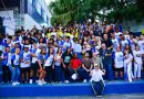 Prefeita Mariana Canella abre oficialmente os Jogos Estudantis de Belford Roxo 2026 que retorna ao calendário escolar após 13 anos