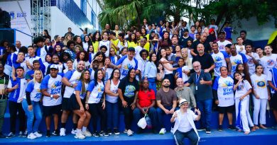 Prefeita Mariana Canella abre oficialmente os Jogos Estudantis de Belford Roxo 2026 que retorna ao calendário escolar após 13 anos