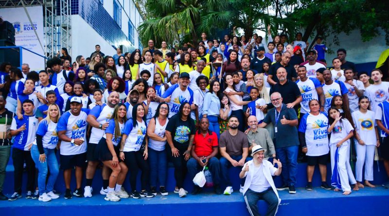 Prefeita Mariana Canella abre oficialmente os Jogos Estudantis de Belford Roxo 2026 que retorna ao calendário escolar após 13 anos