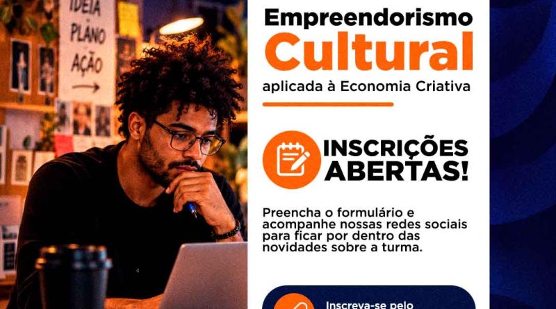 Teatro Nova Iguaçu Petrobras abre inscrições para cursos gratuitos voltados à Economia Criativa