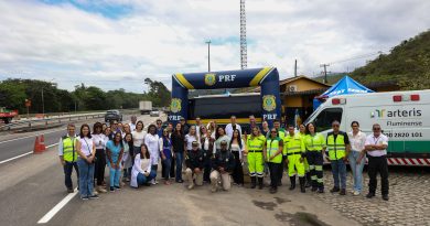 Prefeitura de Casimiro de Abreu realiza ação com a PRF na BR 101