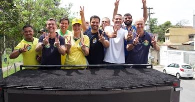 No Sul Fluminense, Douglas Ruas agradece os votos recebidos e faz série de carreatas por Flávio Bolsonaro