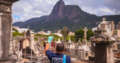 Cemitérios do Rio recebem reforço nas ações de prevenção à dengue