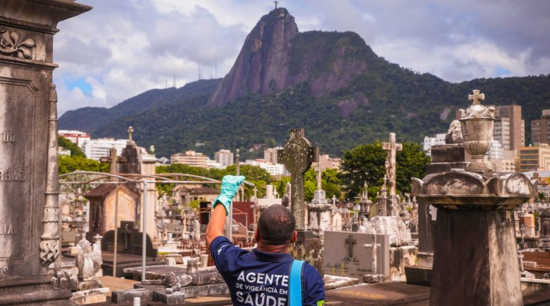 Cemitérios do Rio recebem reforço nas ações de prevenção à dengue