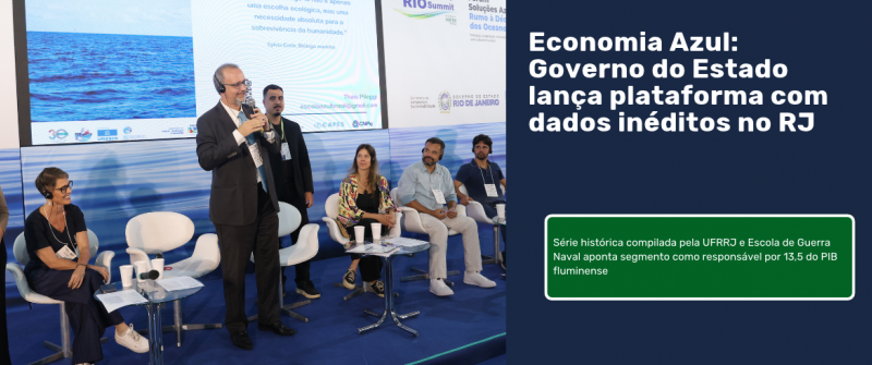 Economia Azul: Governo do Estado lança plataforma com dados inéditos no RJ