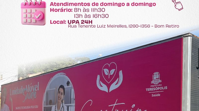 Carreta de Ultrassonografia realiza atendimentos na UPA de Teresópolis
