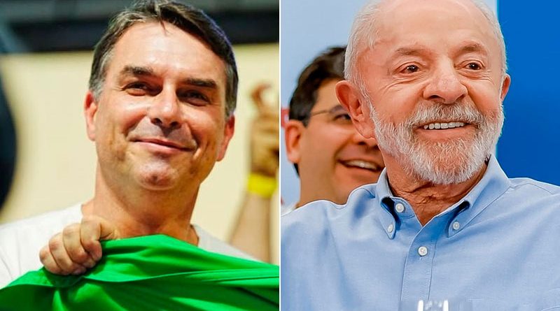 Datafolha: Flávio Bolsonaro, 49%; Lula, 45%